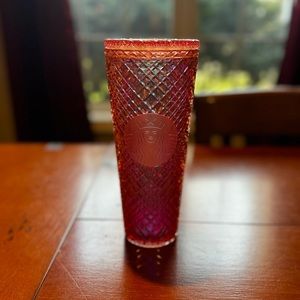 Starbucks Limited Edition 2021 Holiday Edition Jeweled Rose Gold Venti Tumbler